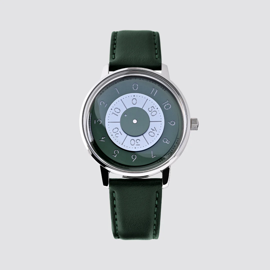 ANICORN Series K452 Space Automatic Watches - Eden Phthalo Green selected view