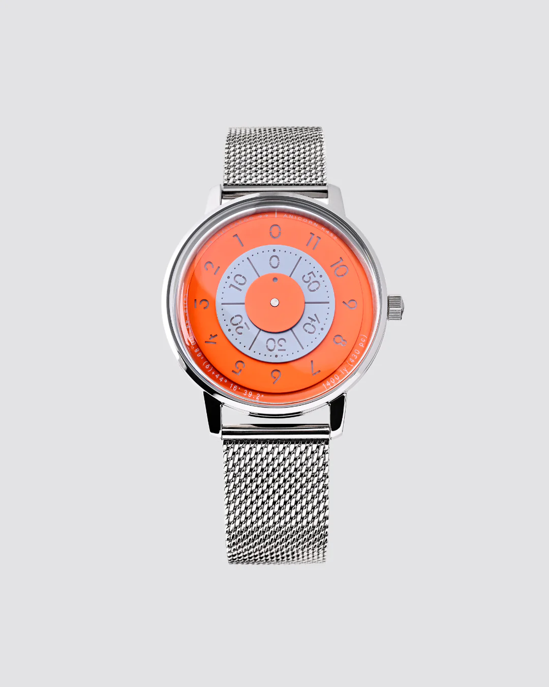 ANICORN Series K452 Space Automatic Watches - Helion Phthalo Orange selected view
