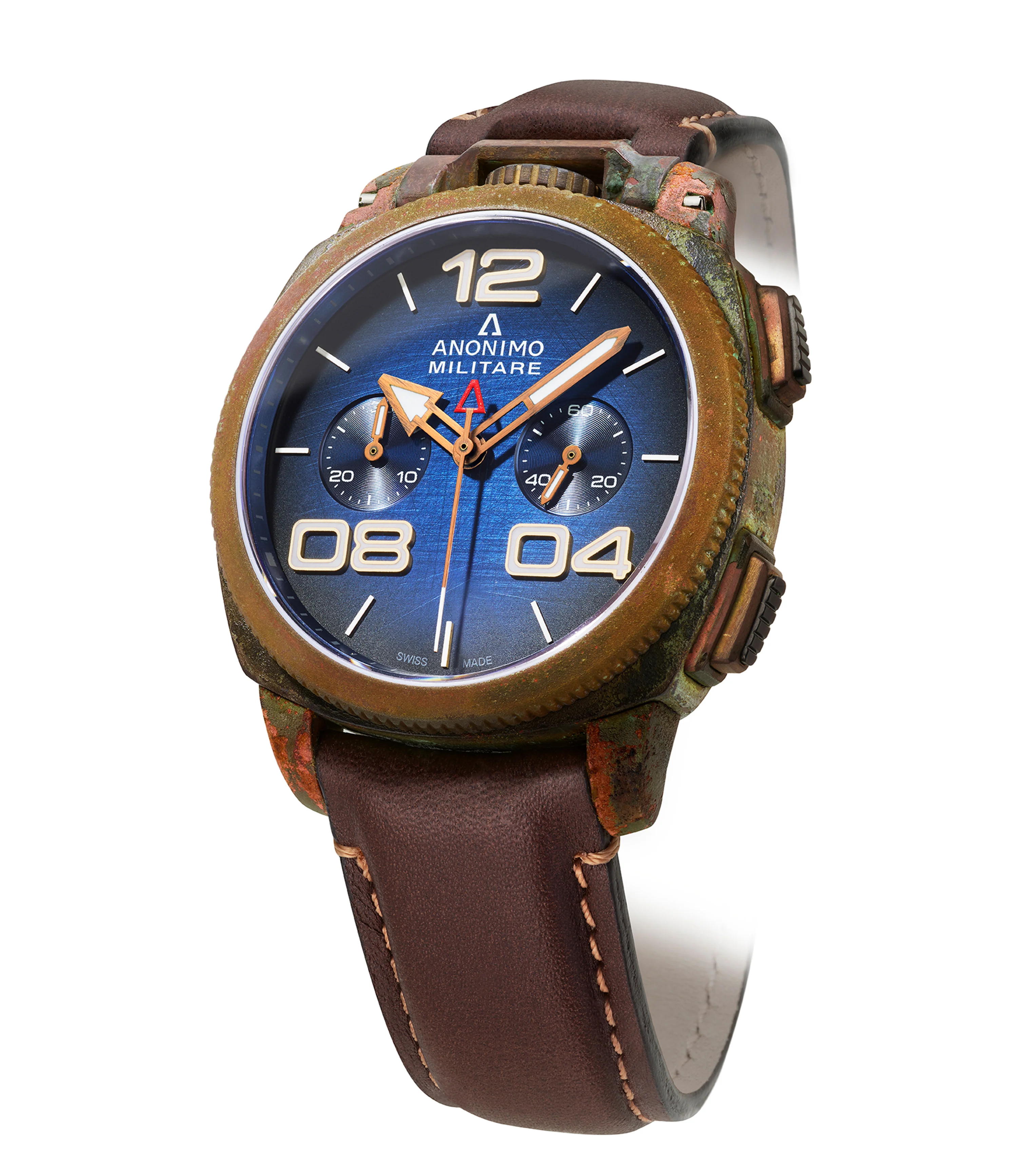 MILITARE Chrono Oxidized Bronze AM-1148.14.208.V09 selected view