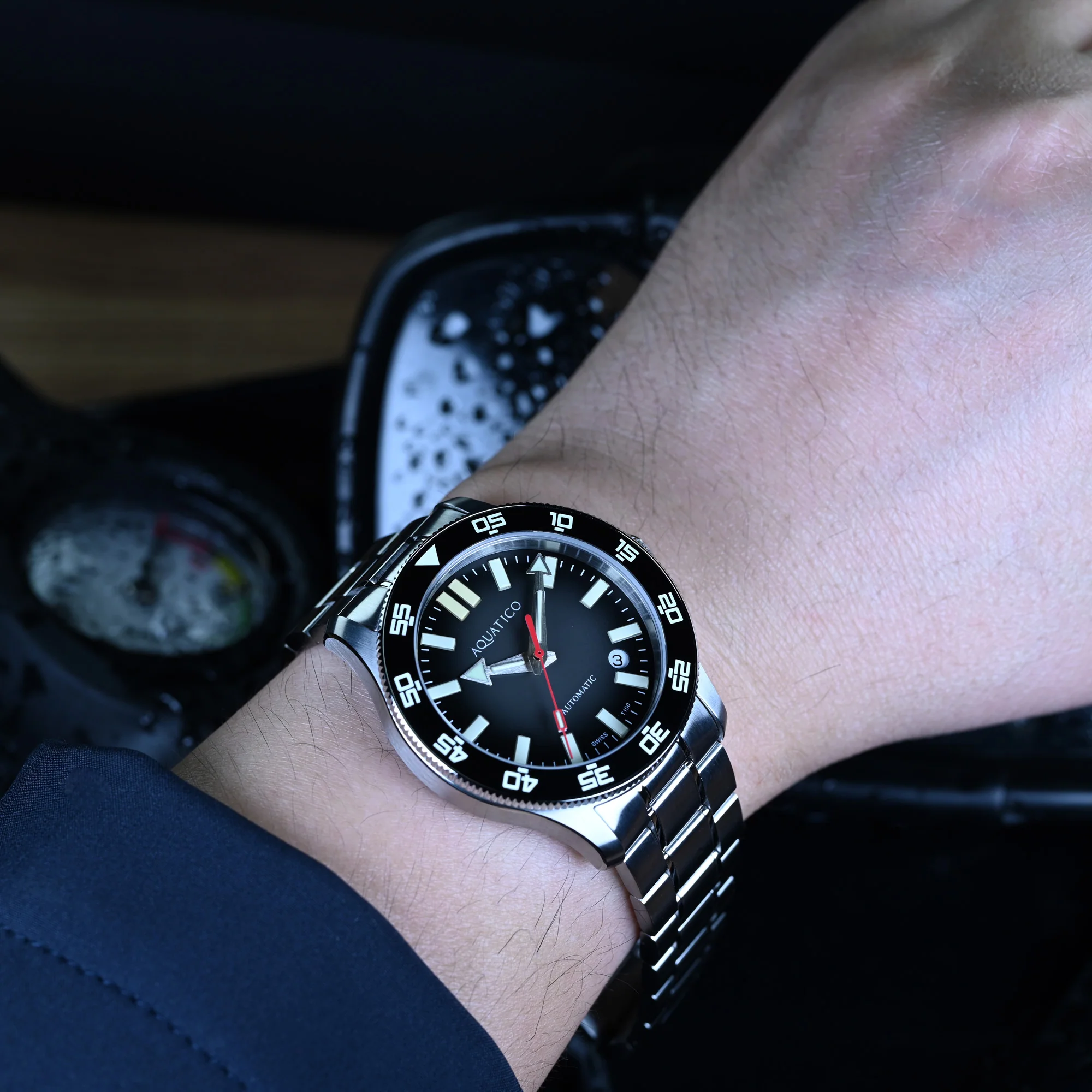 Atlas Tritium Watch Fumé Black Dial thumbnail 3