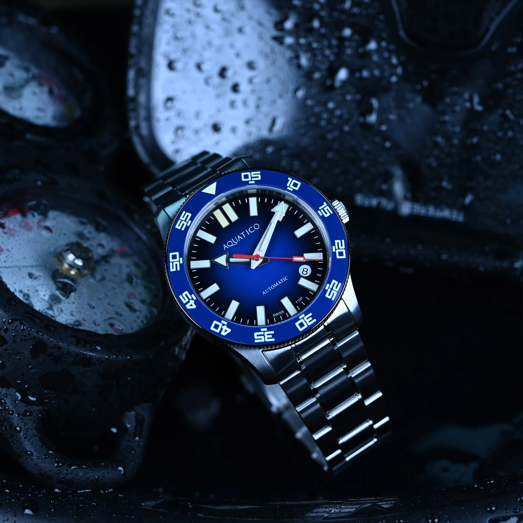 Atlas Tritium Watch Fumé Blue Dial thumbnail 4