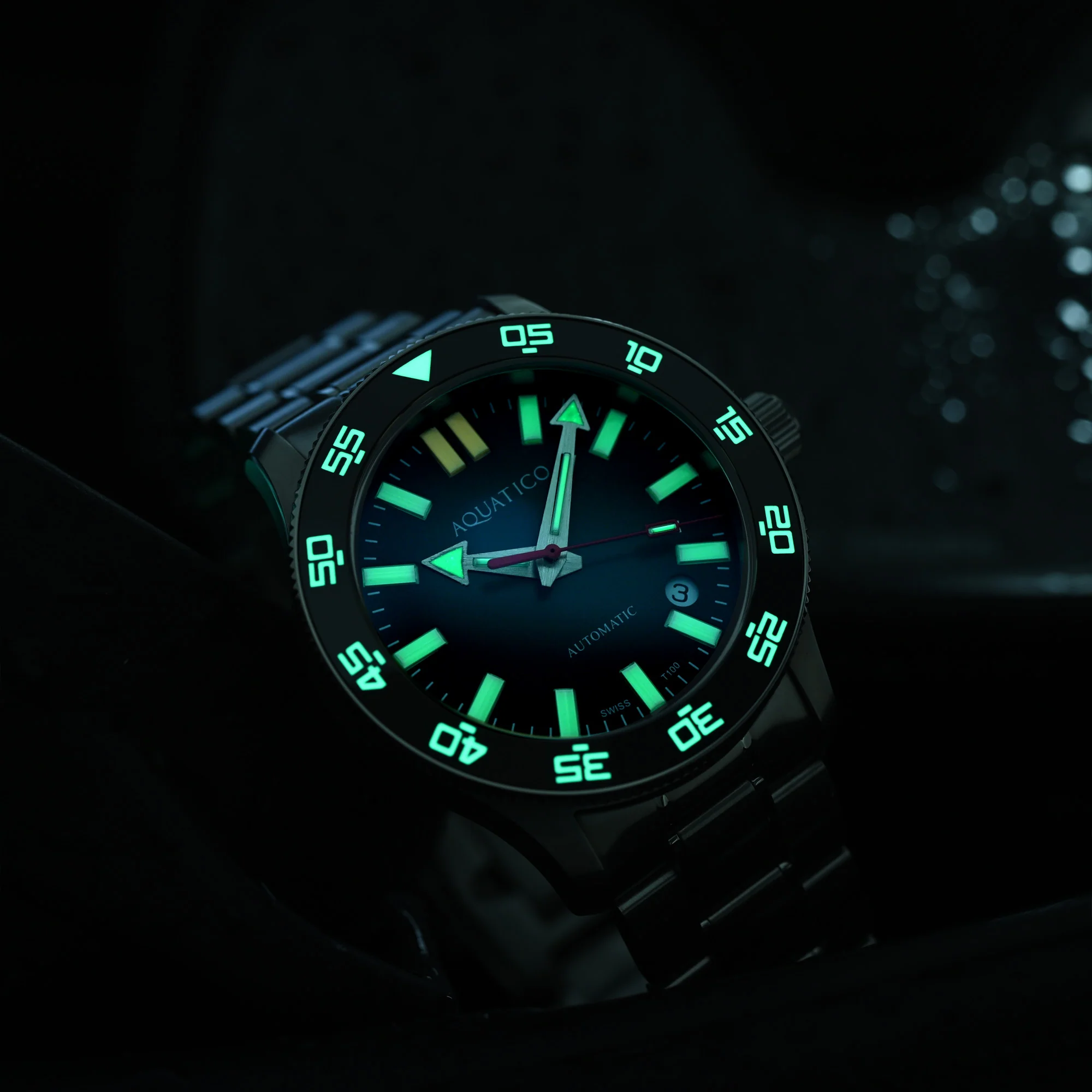 Atlas Tritium Watch Fumé Green Dial thumbnail 2
