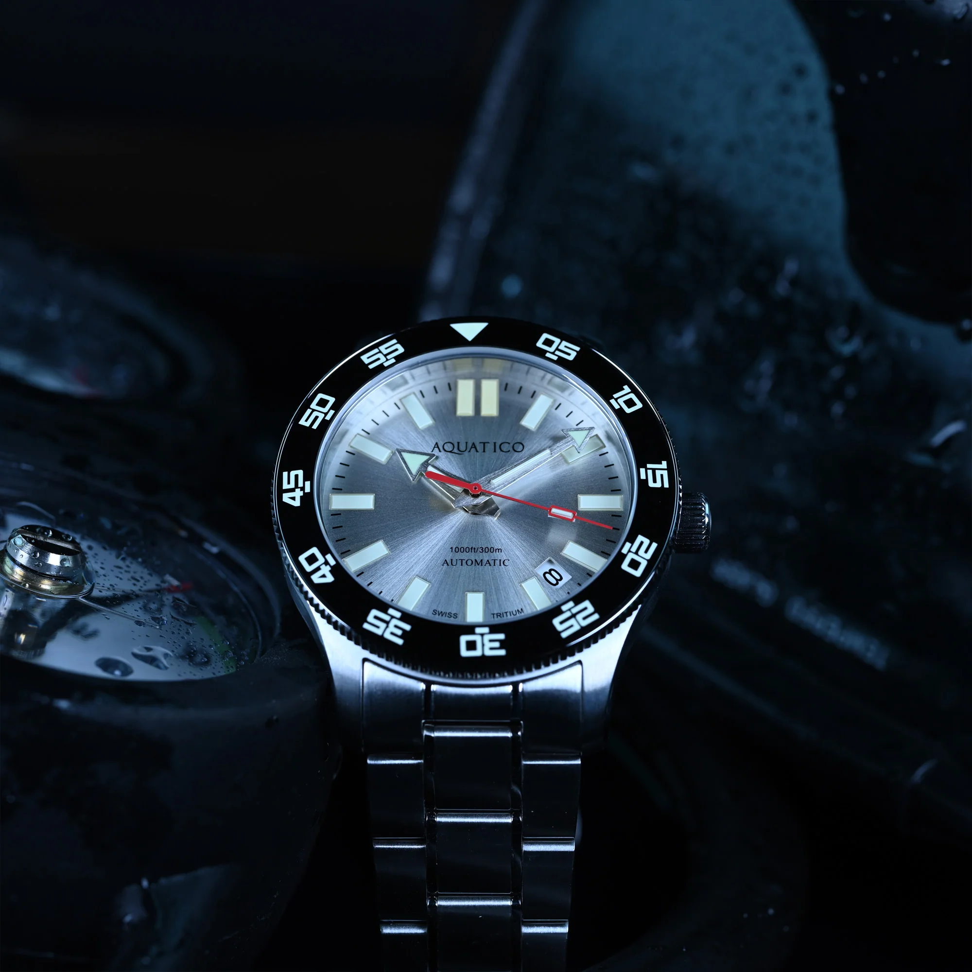 Atlas Tritium Watch Silver Dial thumbnail 4