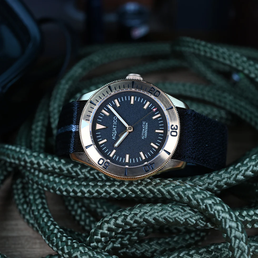 Bronze Raider Black Dial
