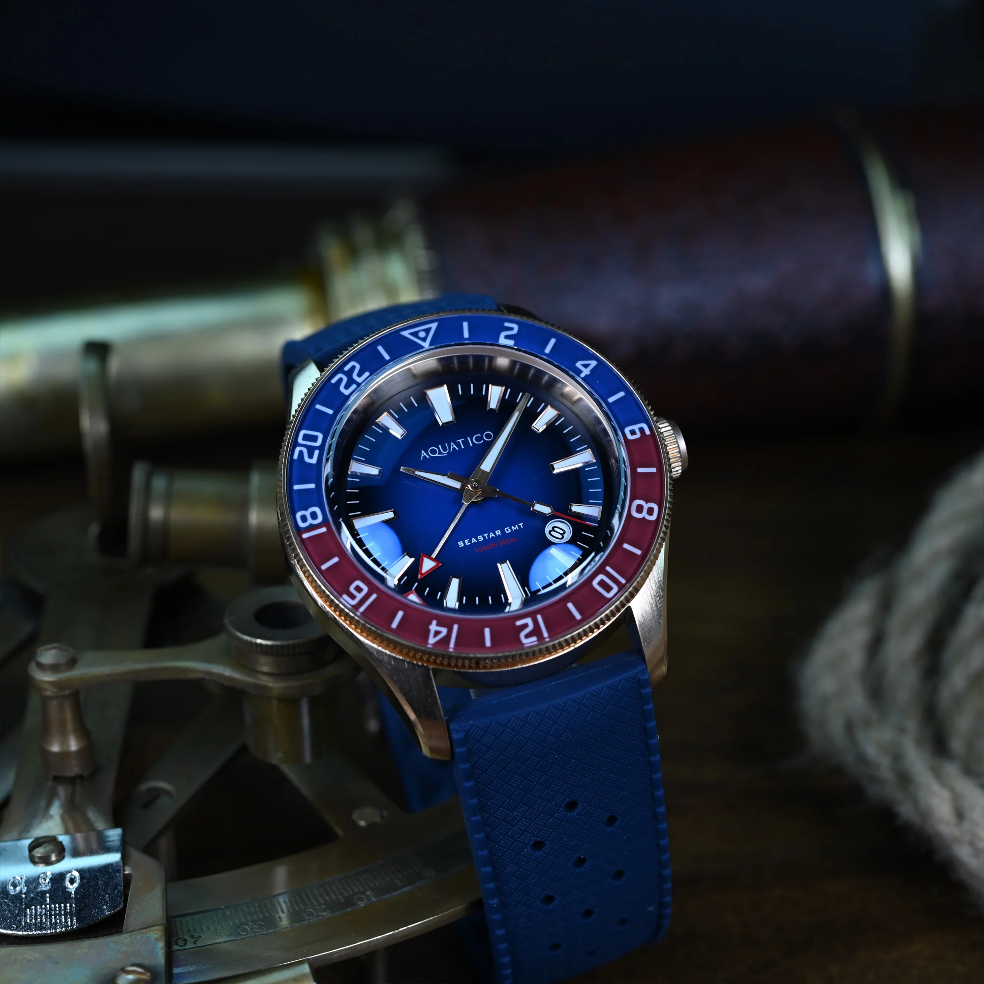 Bronze Star GMT Fumé Blue Dial thumbnail 4