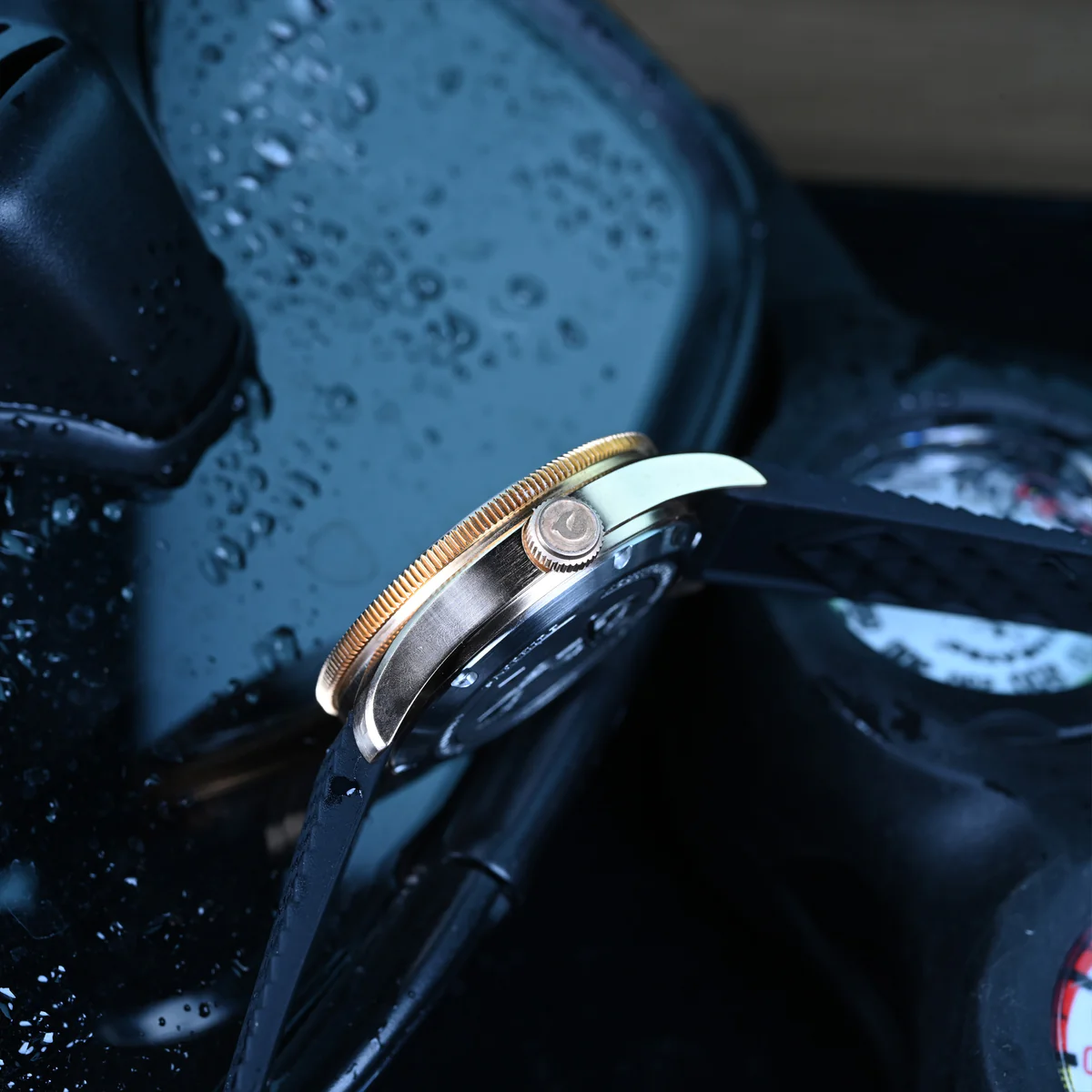 Bronze Star Tritium Black Dial