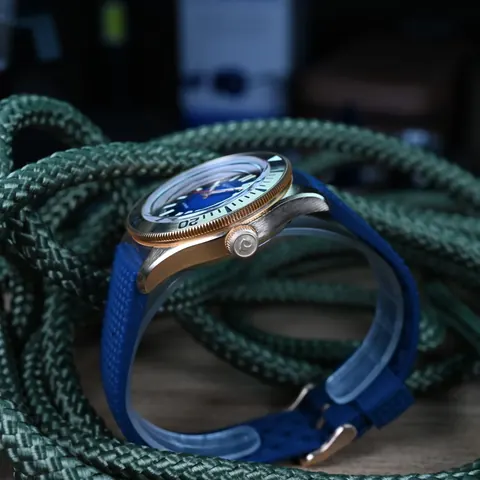 Bronze Star Tritium Blue Dial