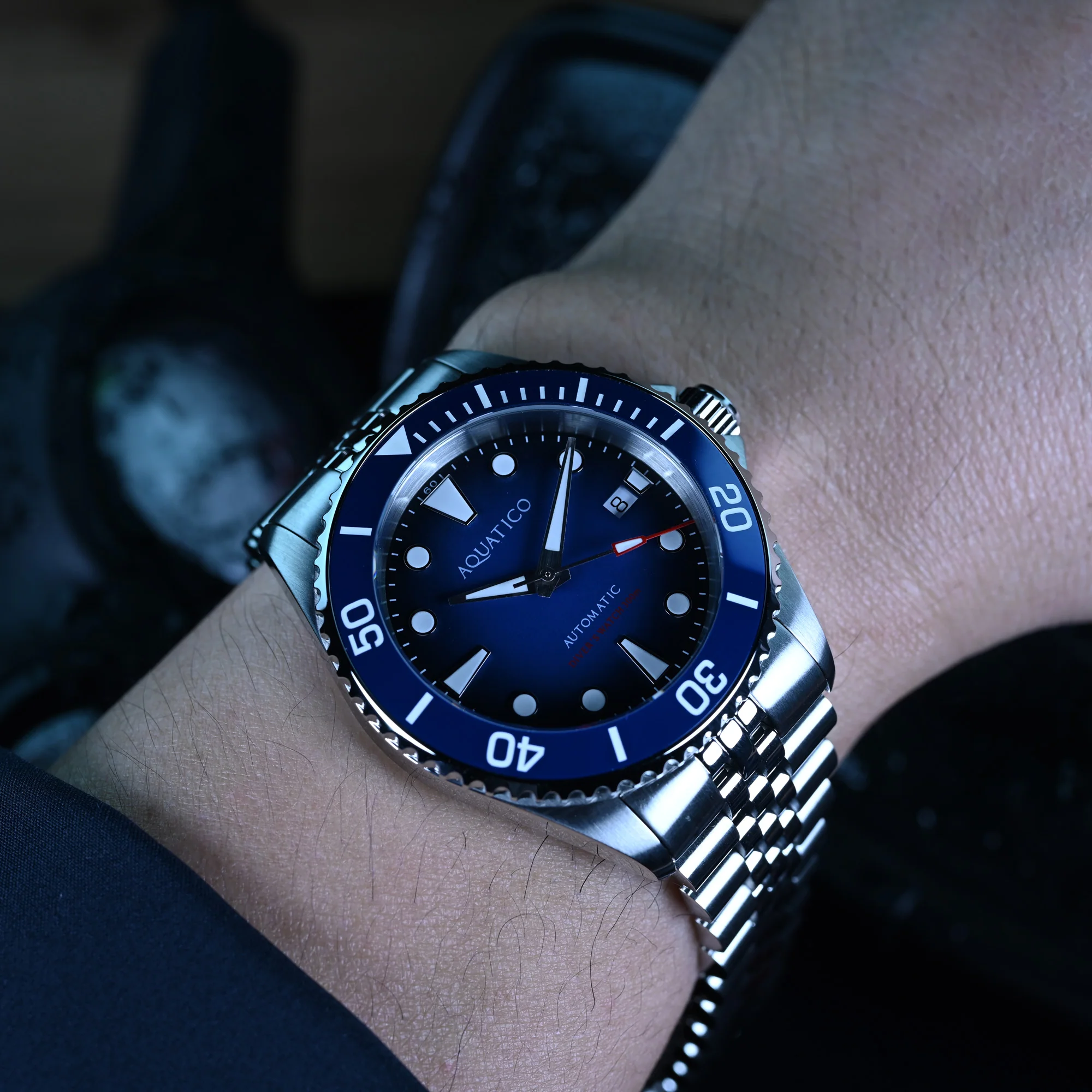 Ocean Diver Watch Blue thumbnail 3