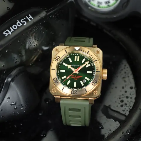 Super Bronze Tritium Green Dial