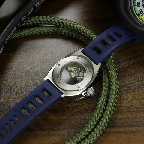 Super Marine Blue Dial (Miyota 9015) Left Crown thumbnail 2