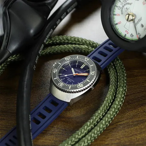 Super Marine Blue Dial (Miyota 9015) Left Crown