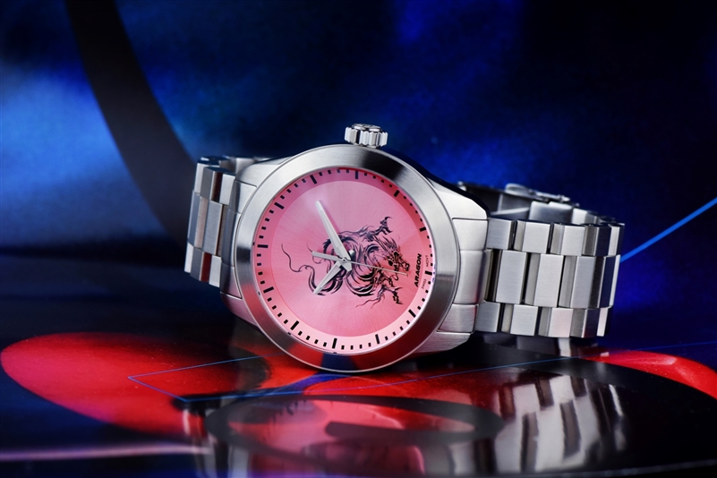 ARAGON Antigravity Dragon Swiss Ronda R150 Automatic (A527PNK) thumbnail 2