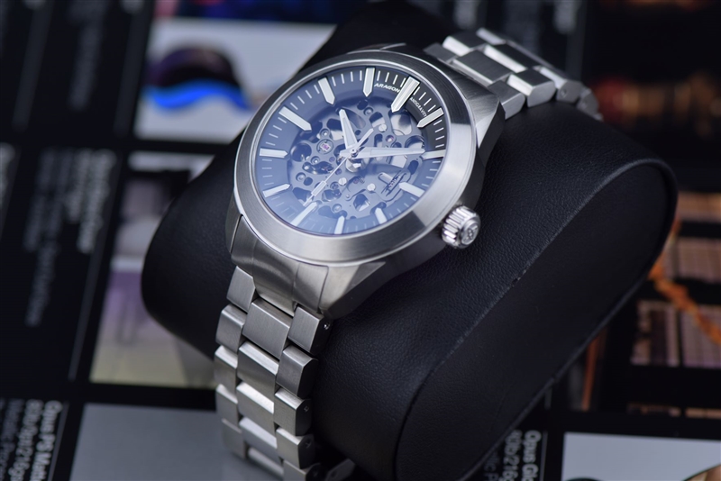 ARAGON Antigravity Skeleton Seiko NH70 / NH72 Automatic (A523BLK) thumbnail 3