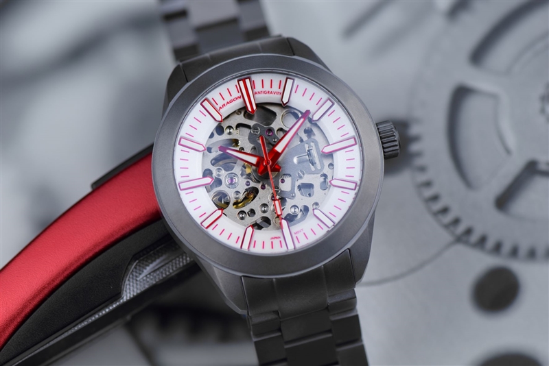 ARAGON Antigravity Skeleton Seiko NH70 / NH72 Automatic (A523RED) thumbnail 2