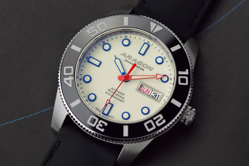 ARAGON Divemaster Automatic NH36 (A199WHT) thumbnail 3