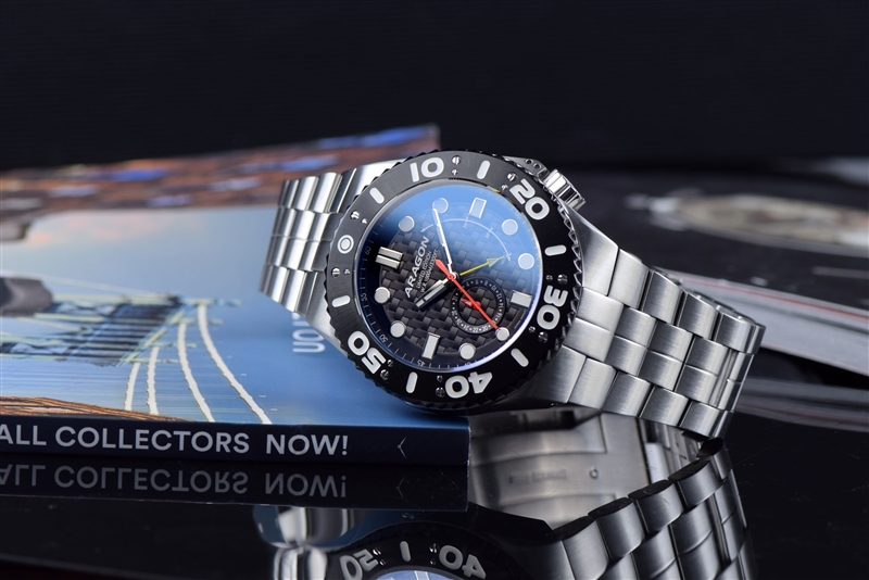 ARAGON Enforcer NE57 Power Reserve Automatic (A424BLK) thumbnail 3