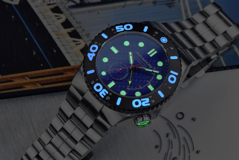 ARAGON Enforcer NE57 Power Reserve Automatic (A424BLU) thumbnail 3