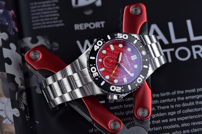 ARAGON Enforcer NE57 Power Reserve Automatic (A424RED) thumbnail 2