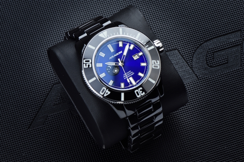 ARAGON Hercules Ceramic 8217 (44mm) (A613BLU) thumbnail 2