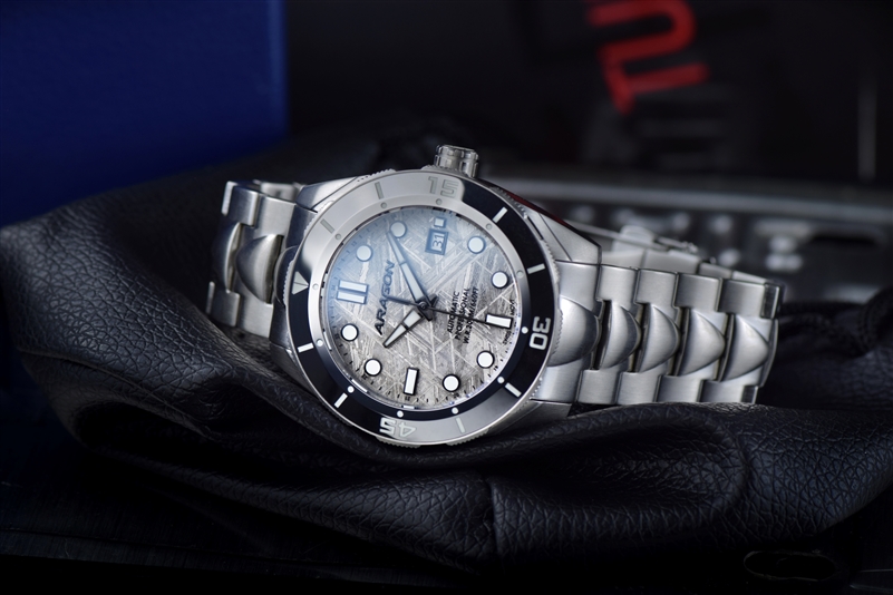ARAGON Hercules Meteorite Swiss Automatic (A501SLV) thumbnail 2