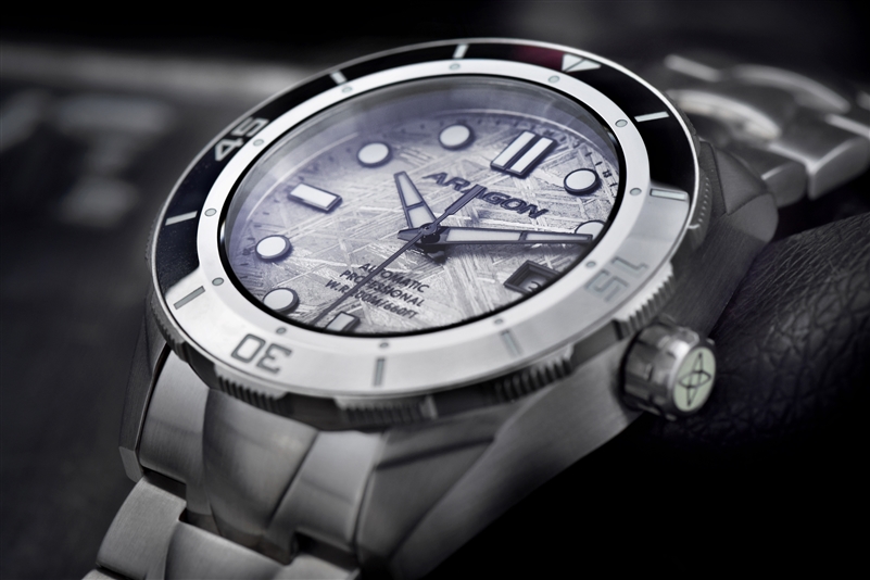 ARAGON Hercules Meteorite Swiss Automatic (A501SLV) thumbnail 3