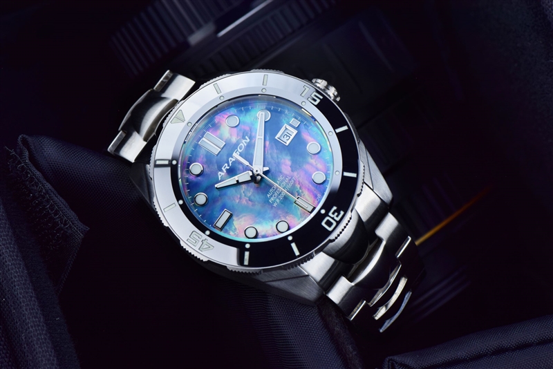 ARAGON Hercules Swiss Soprod M100 with 25 jewels 28,800 vph automatic (A504BLU) thumbnail 2