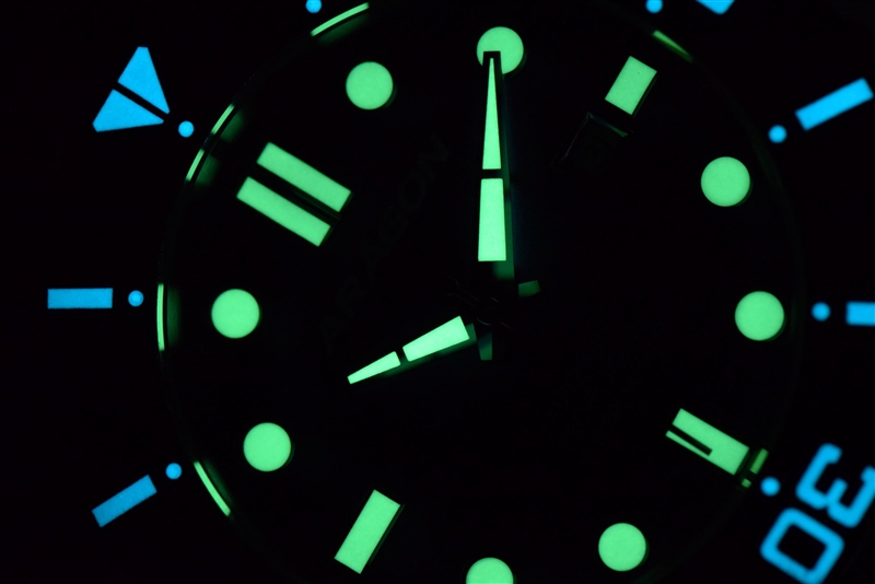 ARAGON Hercules Swiss Soprod M100 with 25 jewels 28,800 vph automatic (A504BLU) thumbnail 3