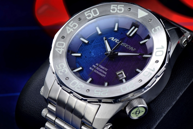ARAGON Sea Charger Meteorite Swiss Automatic LE (A517BLU) thumbnail 2