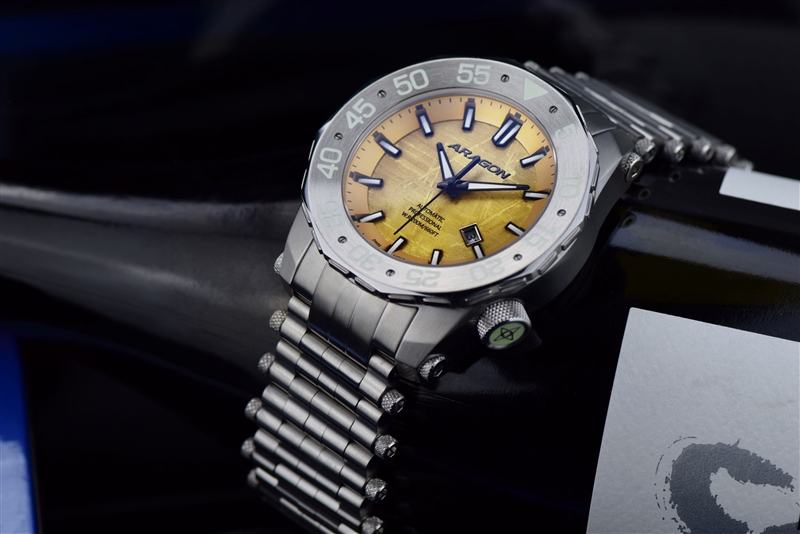 ARAGON Sea Charger Meteorite Swiss Automatic LE (A517GLD) thumbnail 2