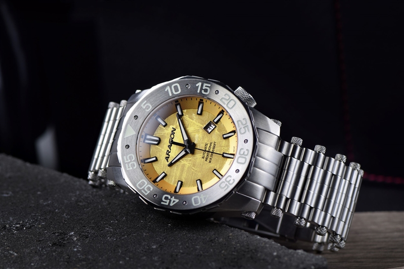ARAGON Sea Charger Meteorite Swiss Automatic LE (A517GLD) thumbnail 3