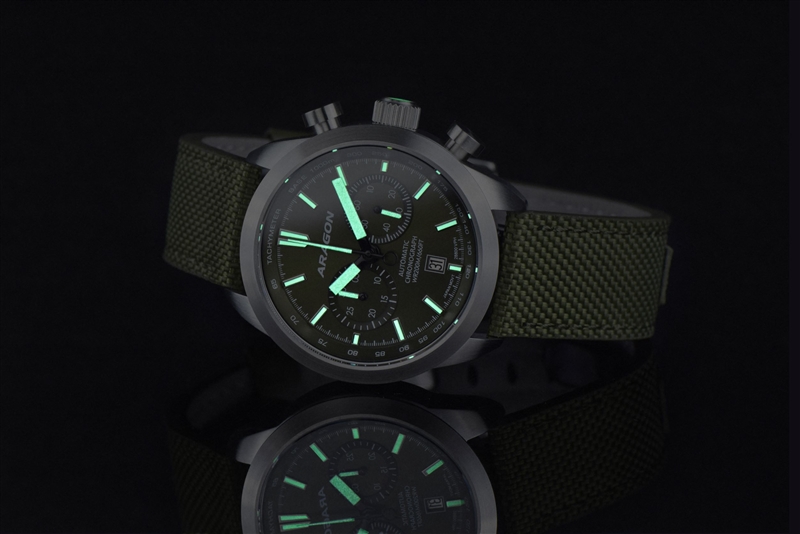 Caprice NE86 Automatic Chrono 44mm LE (A496GRN) thumbnail 2