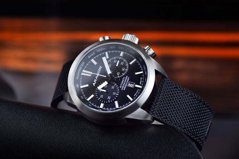Caprice NE86 Automatic Chrono 48mm LE (A495BLK) thumbnail 2