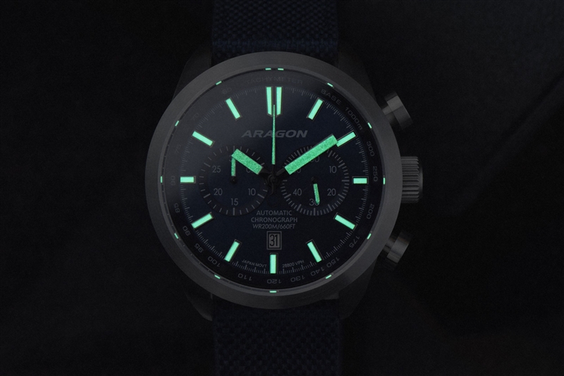 Caprice NE86 Automatic Chrono 48mm LE (A495BLU) thumbnail 3