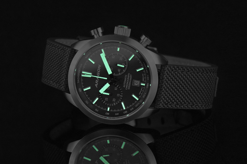 Caprice NE86 Automatic Chrono 48mm LE (A495GRN) thumbnail 3