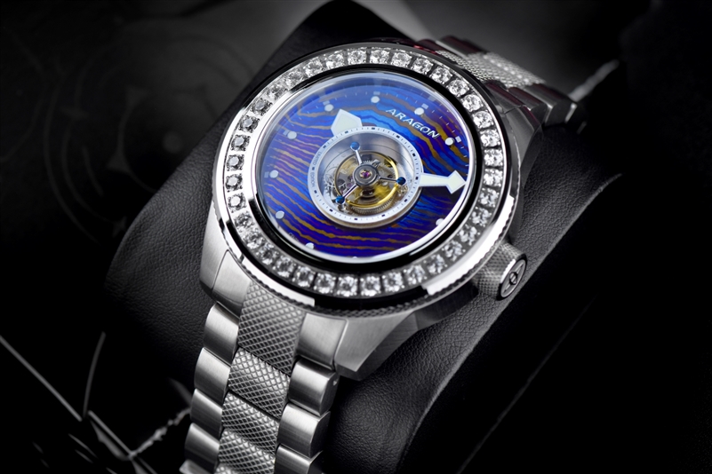 DM Central Tourbillon TP 45mm (A636BLU) thumbnail 3