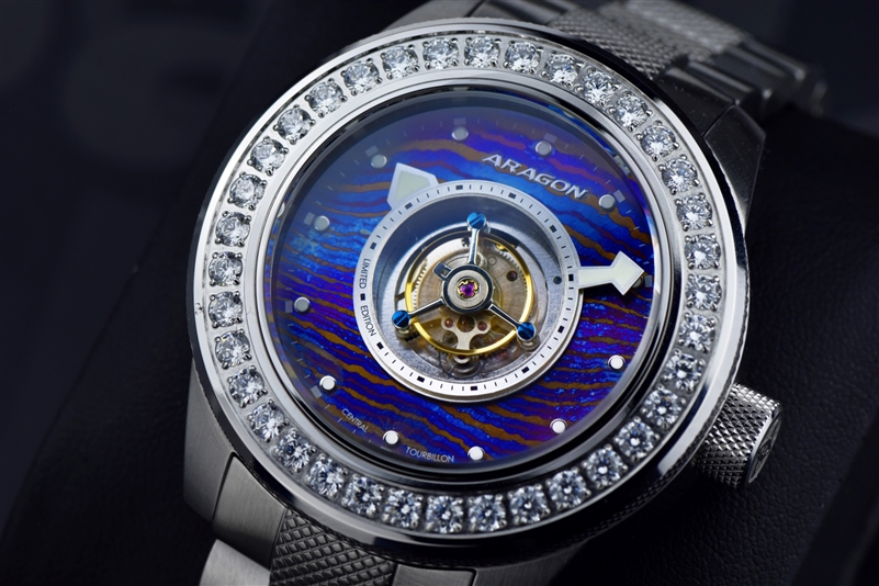 DM Central Tourbillon TP 50mm (A635BLU) thumbnail 3