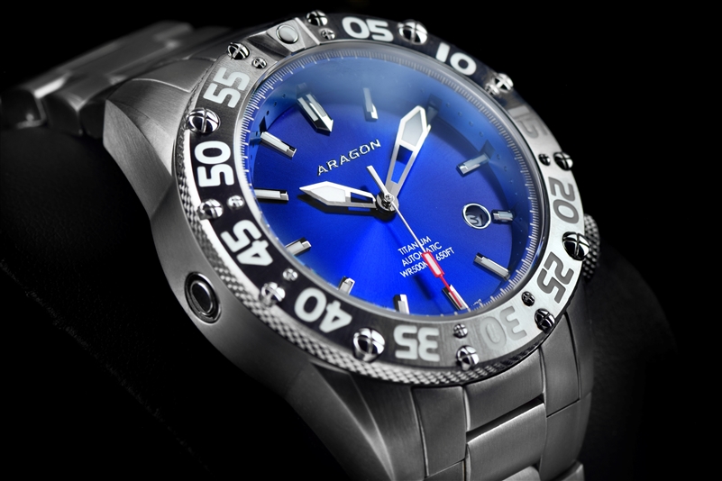 ENFORCER Titanium Miyota 9015 Automatic (A703BLU) thumbnail 2