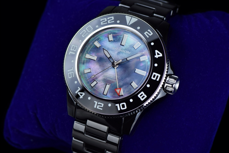 Hercules Ceramic GMT Miyota 9075 Automatic (A618MOP) thumbnail 3