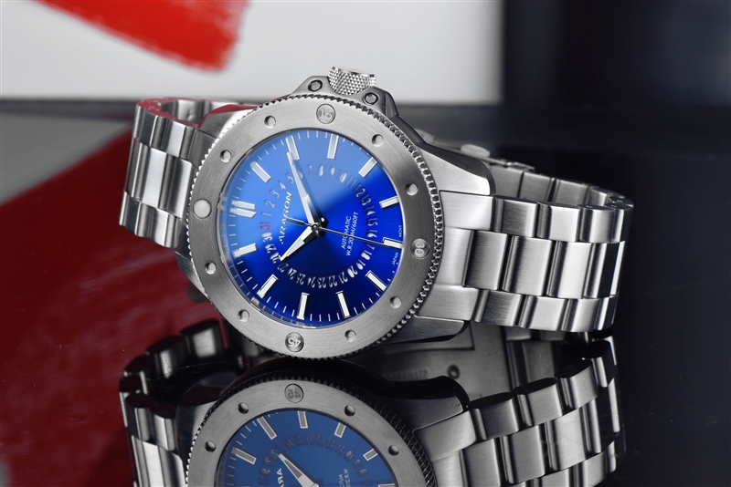 Matador Modified NH35 Date Red Automatic (A462BLU) thumbnail 2