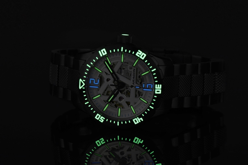 Regeneron T100 Tritium Tube NH70 skeleton (A432SLV) thumbnail 2