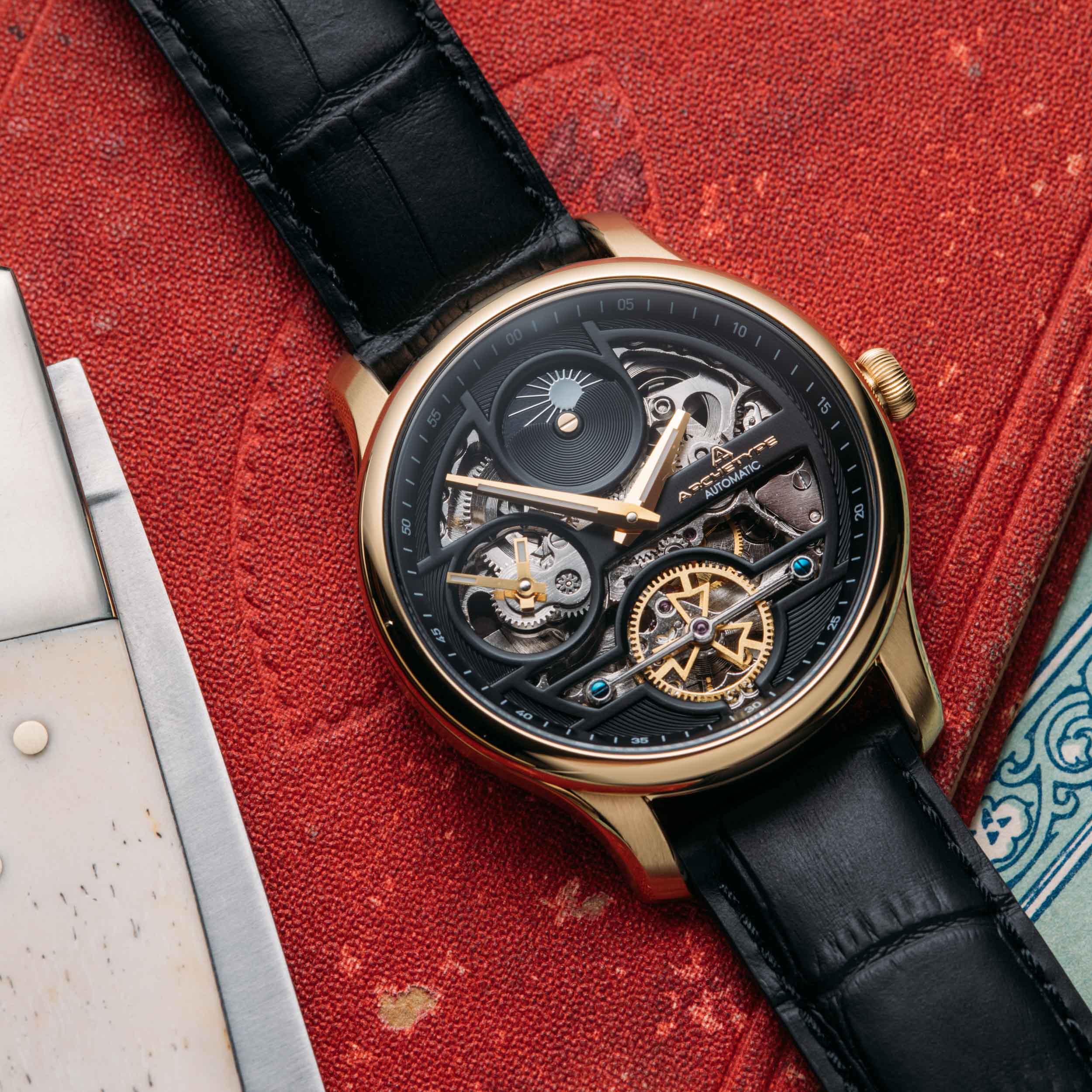 Archer Automatic Gold Black thumbnail 2