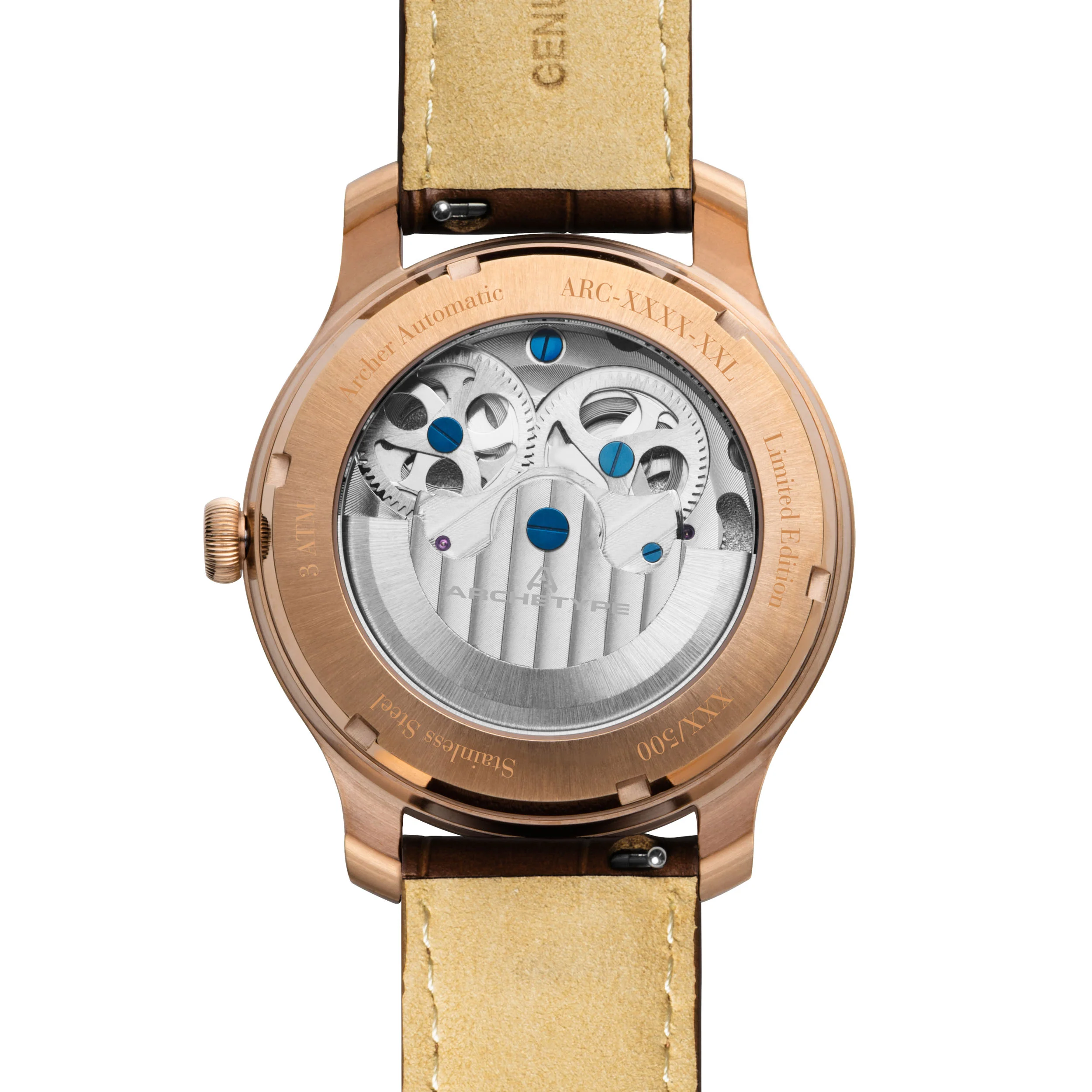 Archer Automatic Rose Gold Brown thumbnail 3