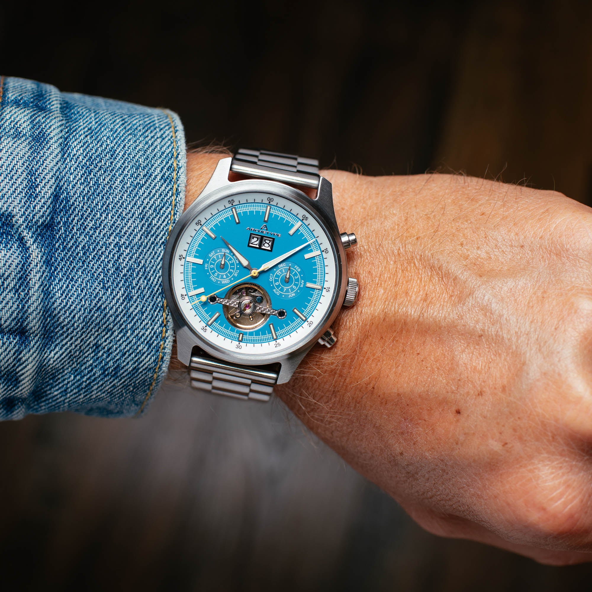 Blackhawk Automatic Calendar Sky Blue thumbnail 2