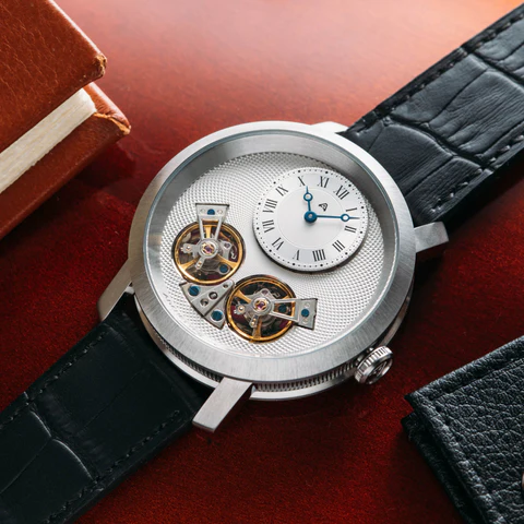 Caspian Automatic All Silver Black thumbnail 2