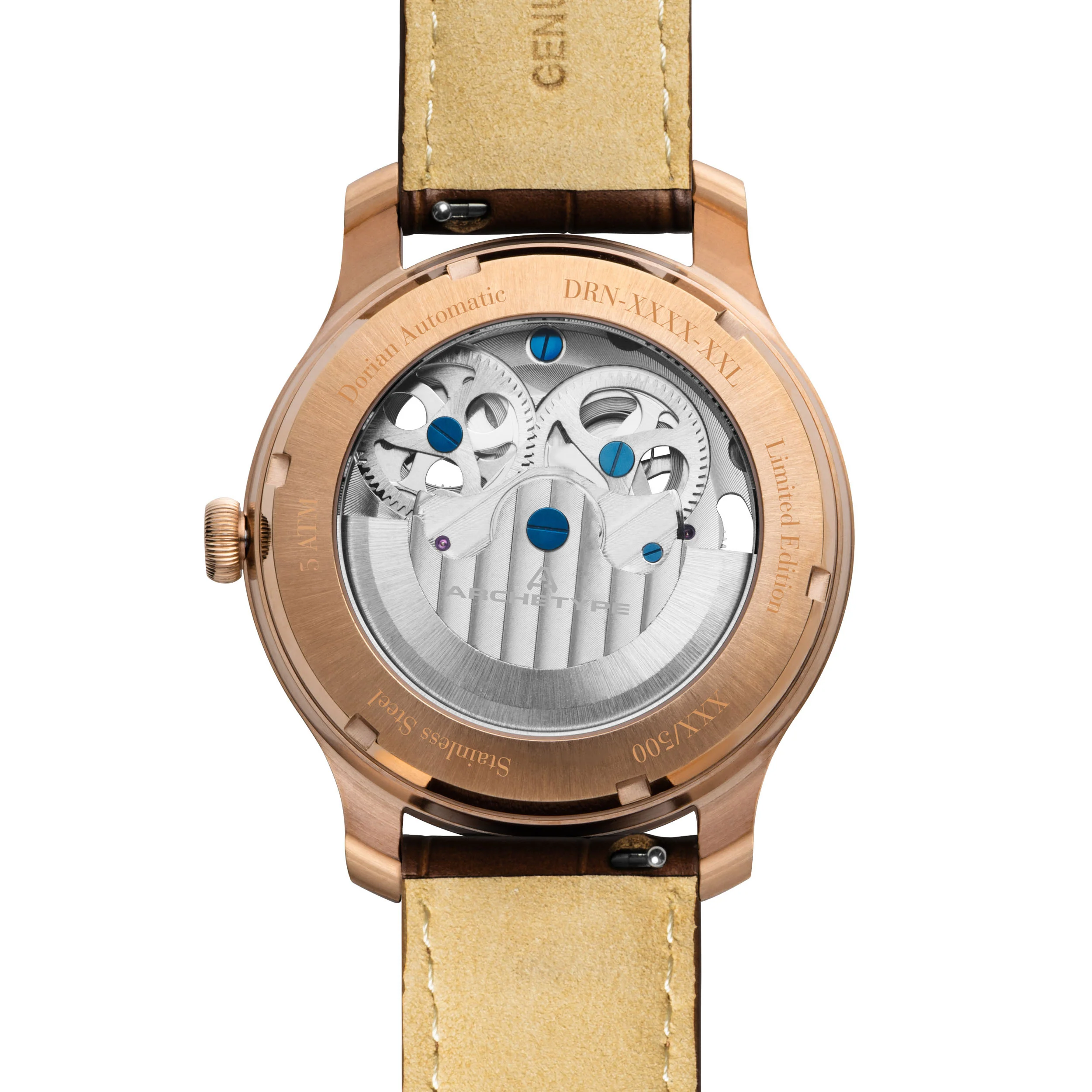Dorian Automatic Rose Gold Gunmetal thumbnail 3