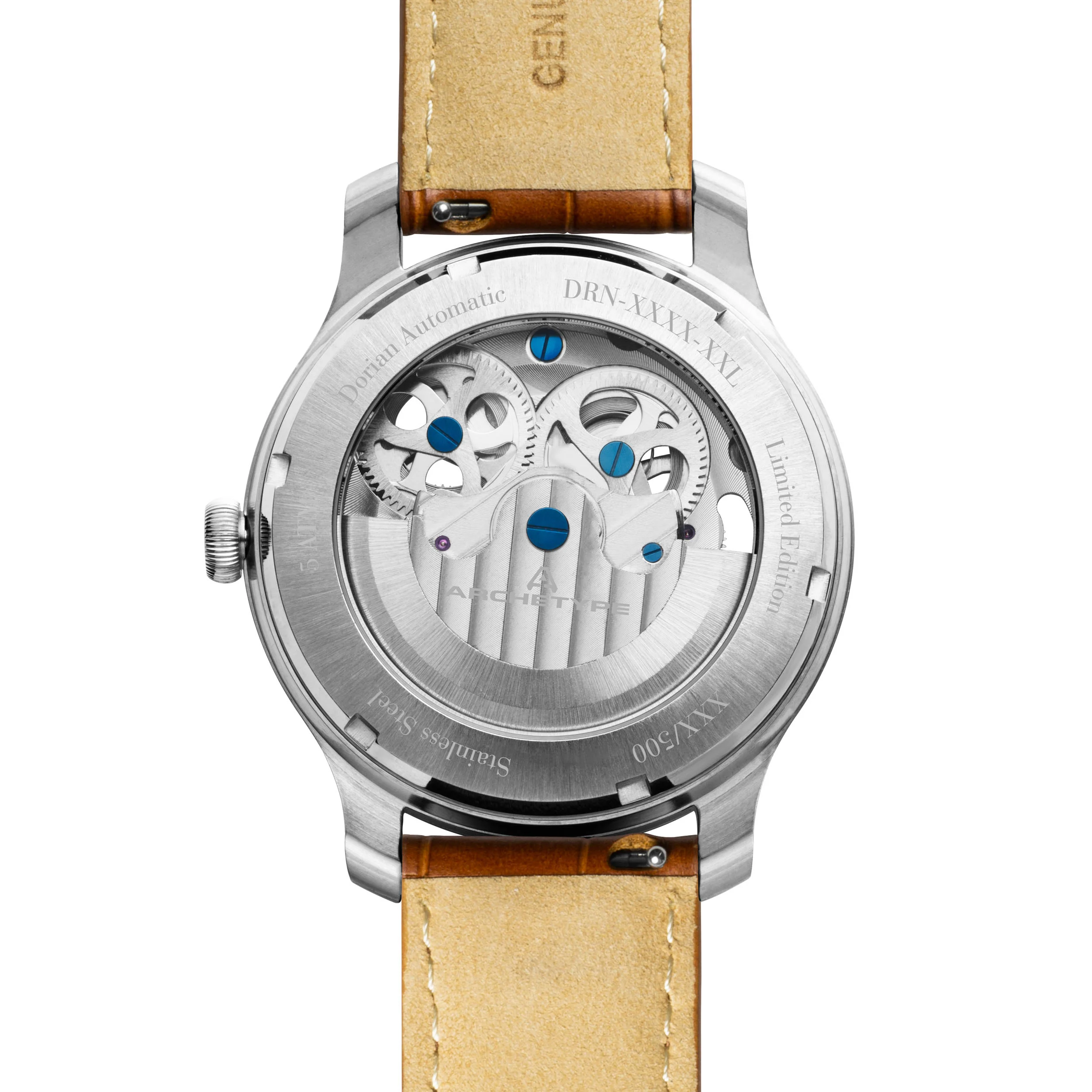 Dorian Automatic Silver Tan White thumbnail 3