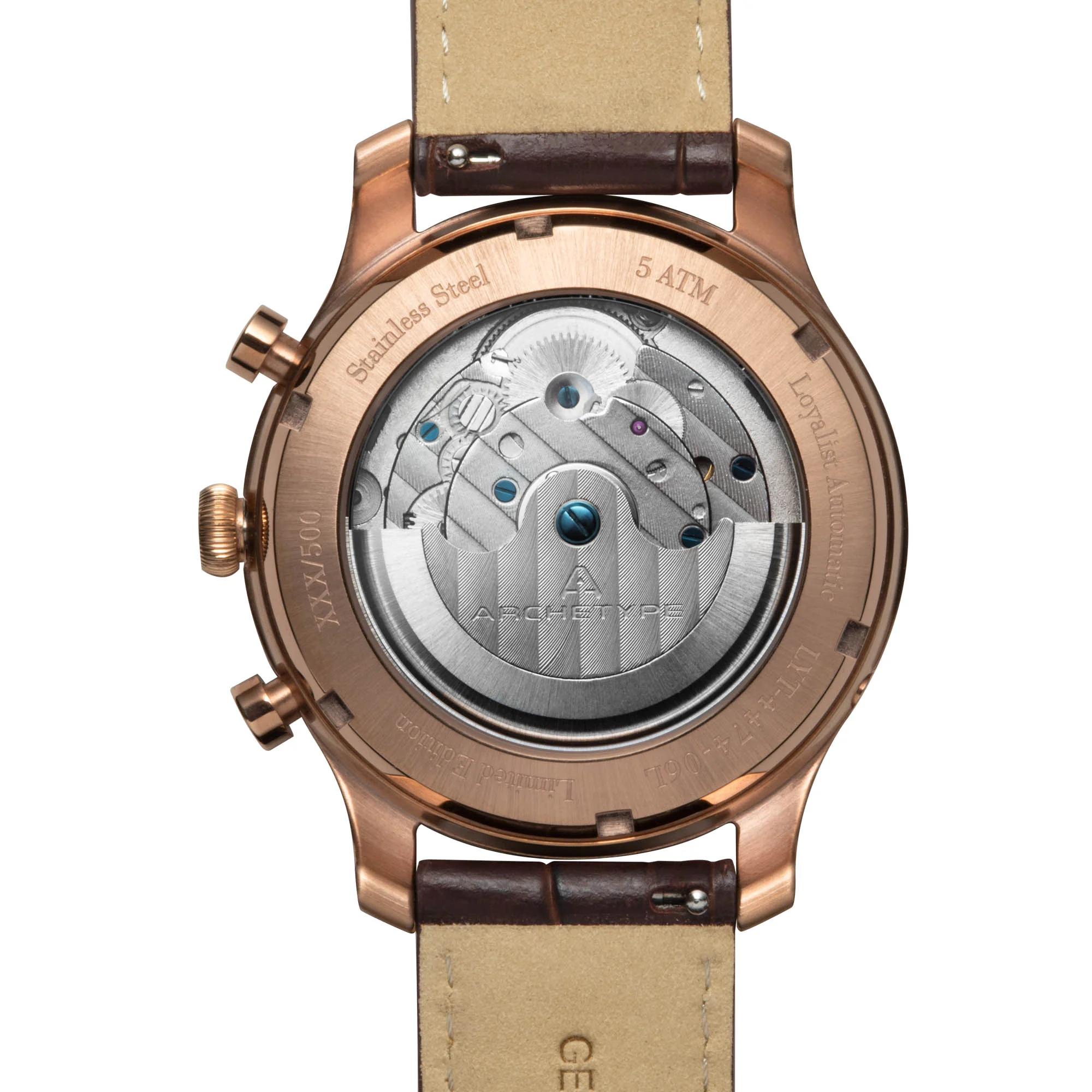 Loyalist Automatic Rose Gold Coffee thumbnail 2