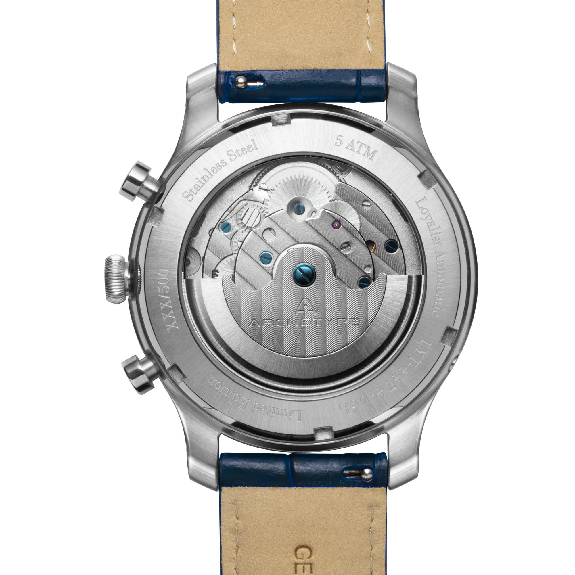 Loyalist Automatic Silver Navy thumbnail 2