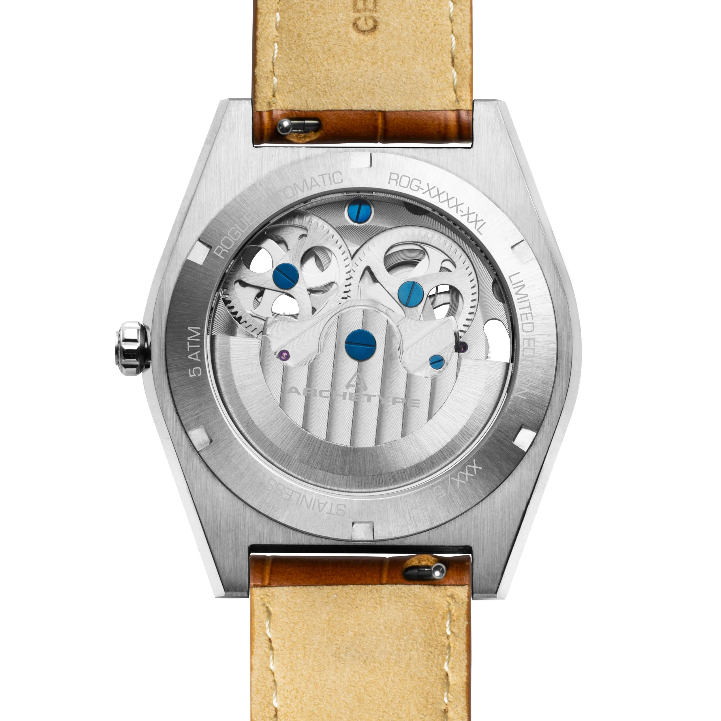 Rogue Automatic Silver Brown Navy thumbnail 2