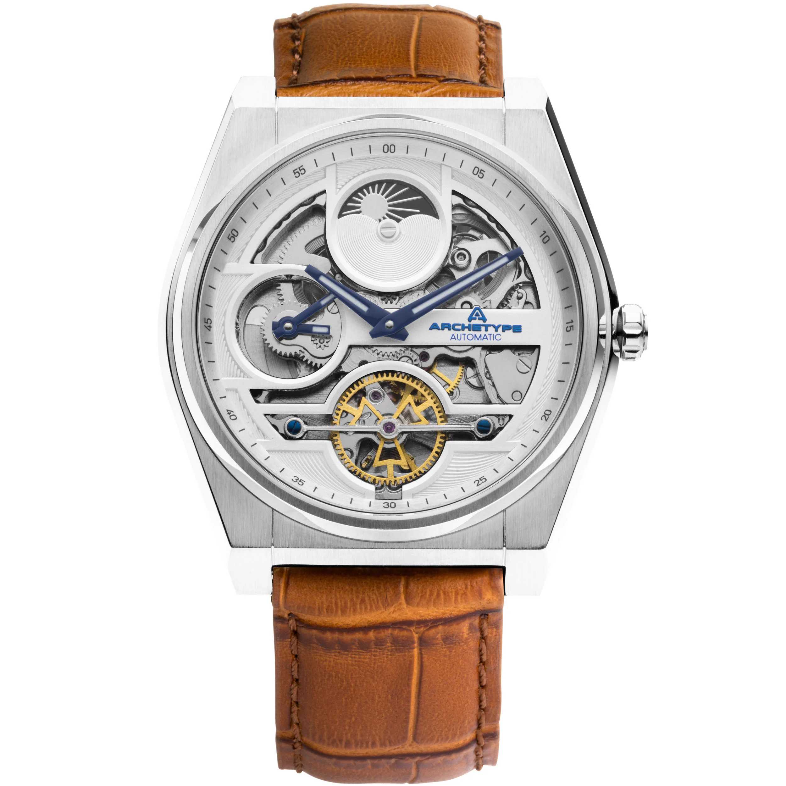 Rogue Automatic Silver Tan White selected view